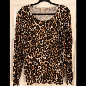Leopard Print Sweater